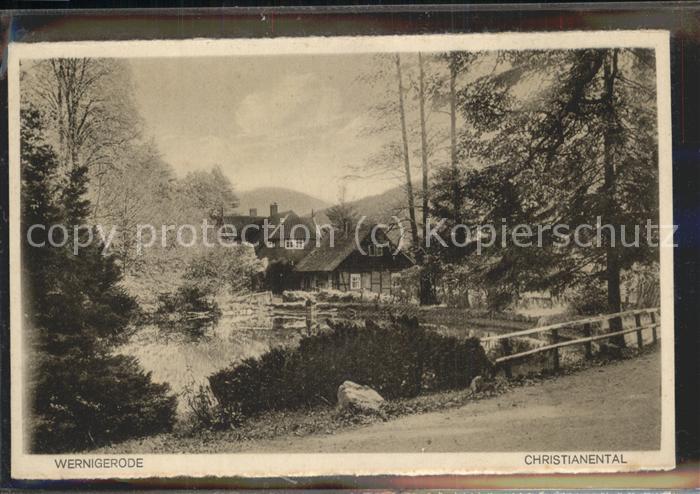 Wernigerode Harz Christianental