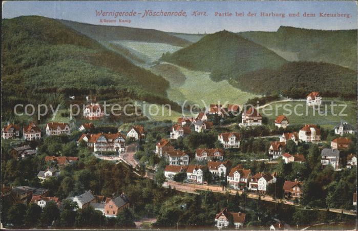 Wernigerode-Hasserode Partie bei der Harburg u.d.Kreuzberg