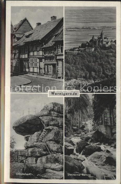 Wernigerode Harz Ottofelsen u.Schloss