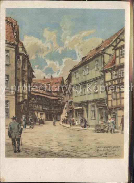 Halberstadt Hinter dem Richthause