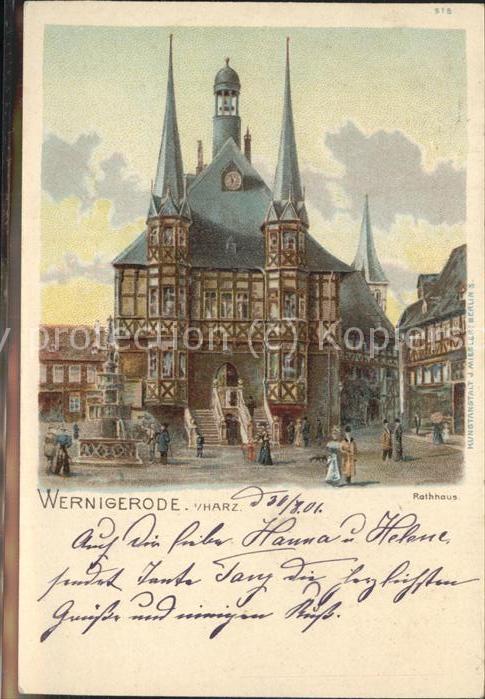 Wernigerode Harz Rathaus