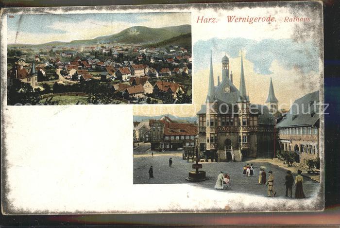 Wernigerode Harz Rathaus Panorama
