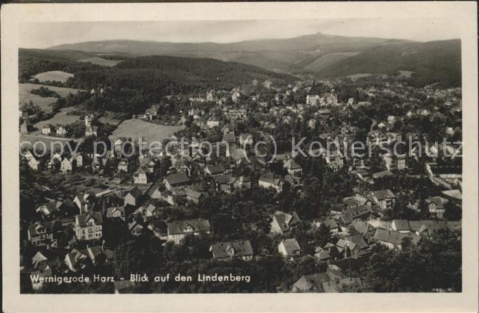 Wernigerode Harz Fliegeraufnahme
