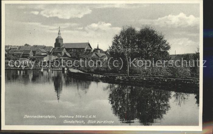 Benneckenstein Gondelteich Kirche