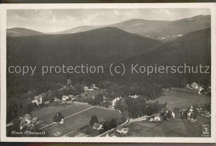 Elend Harz Fliegeraufnahme