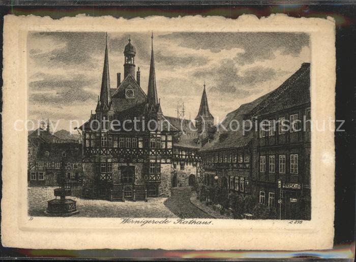 Wernigerode Harz Rathaus
