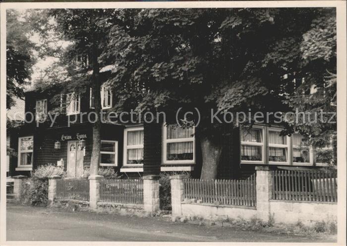 Wernigerode Harz Gasthaus Gruene Tanne