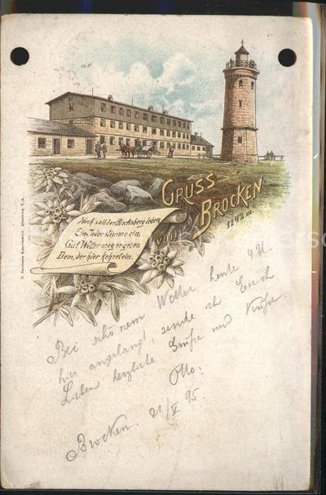 Brocken Harz Hotel Turm Pferdekutsche