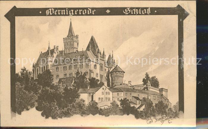 Wernigerode Harz Schloss