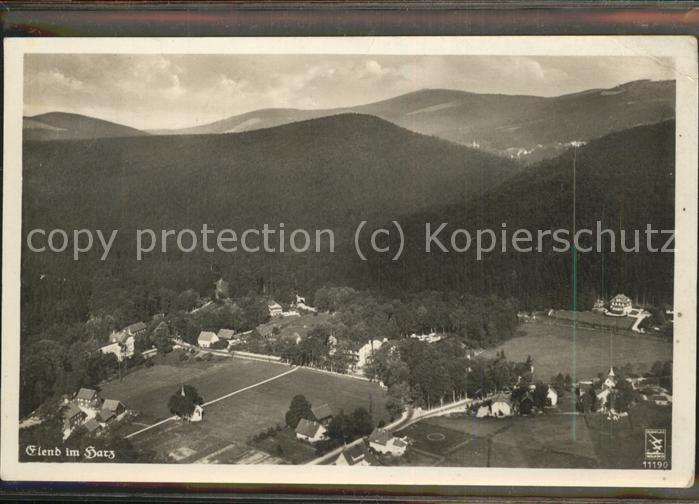 Elend Harz Fliegeraufnahme