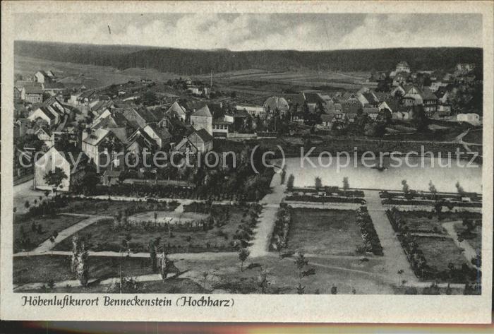 Benneckenstein Fliegeraufnahme