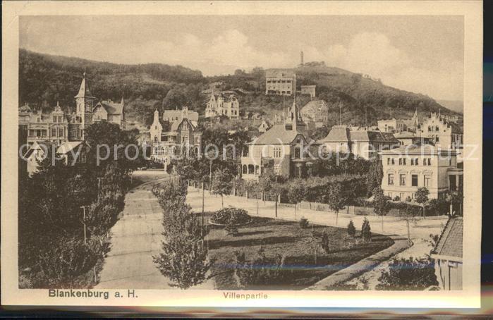 Blankenburg Harz Villenviertel