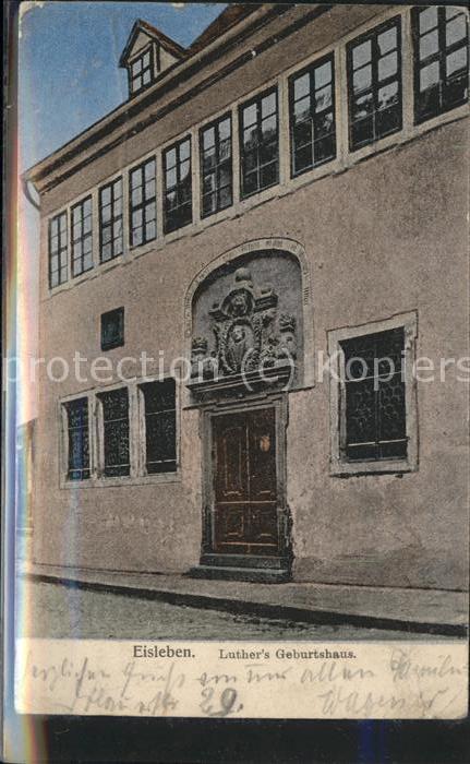 Eisleben Luther`s Geburtshaus