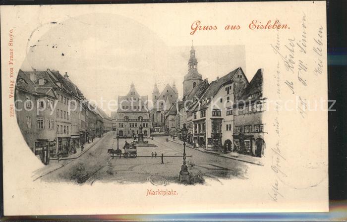 Eisleben Marktplatz