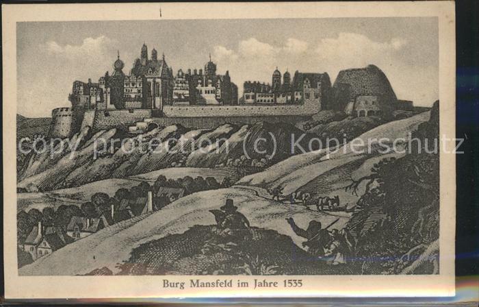 Mansfeld Suedharz Burg Mansfeld