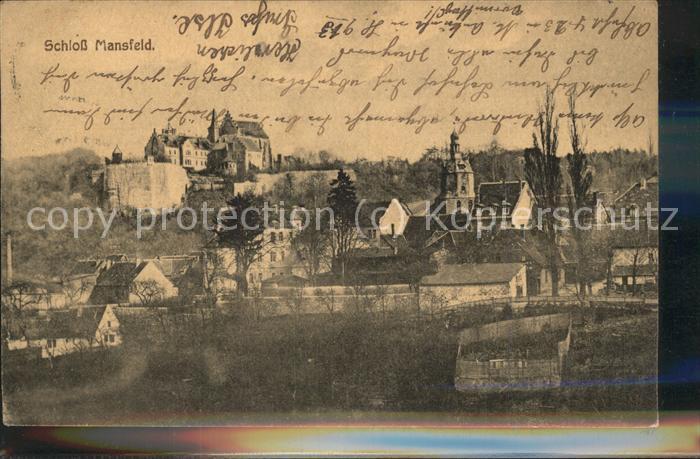 Mansfeld Suedharz Mit Schloss