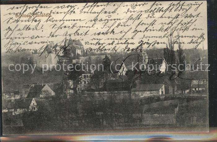 Mansfeld Suedharz Schloss