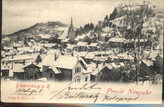 Blankenburg Harz Im Winter