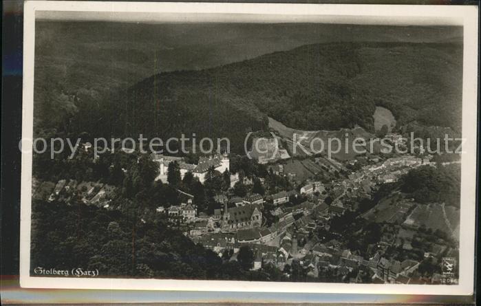 Stolberg Harz Fliegeraufnahme