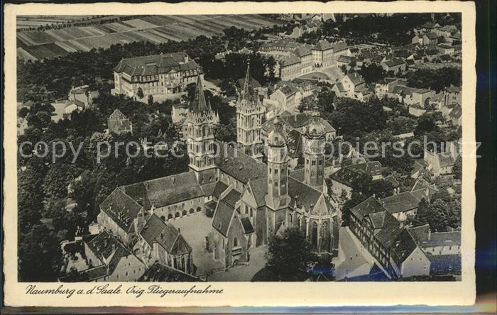 Naumburg Saale Fliegeraufnahme Dom
