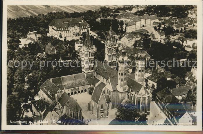 Naumburg Saale Dom Fliegeraufnahme