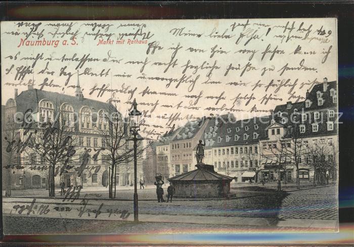 Naumburg Saale Markt Rathaus