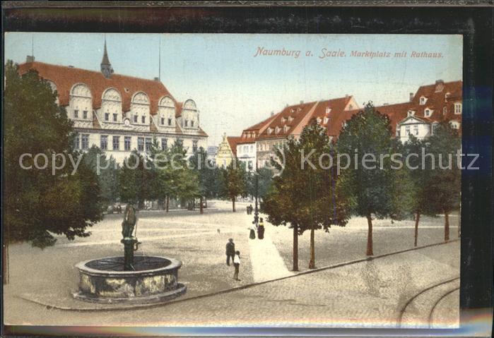 Naumburg Saale Marktplatz Rathaus
