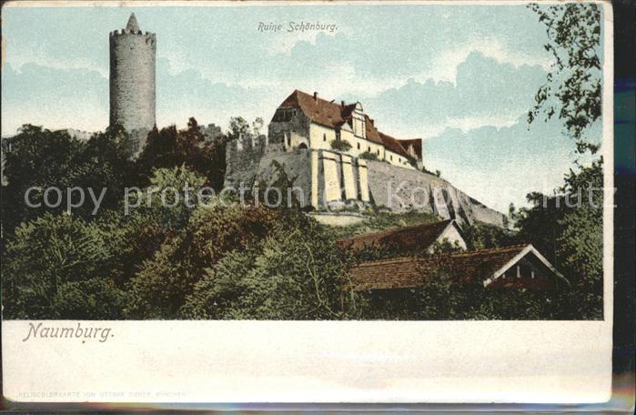Naumburg Saale Ruine Schönburg