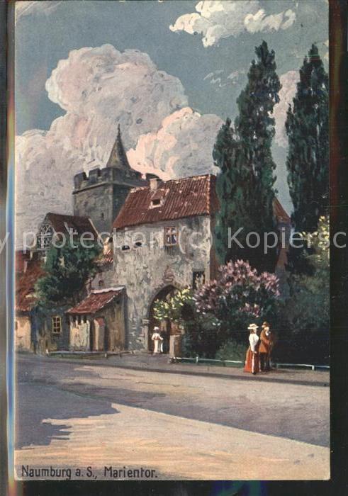 Naumburg Saale Künstlerkarte Marientor
