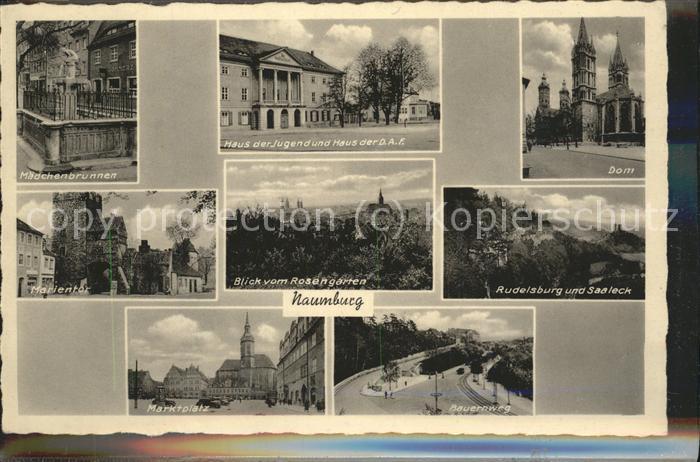 Naumburg Saale Rudelsburg Dom Haus der Jugend Mädchenb