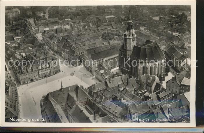 Naumburg Saale Fliegeraufnahme