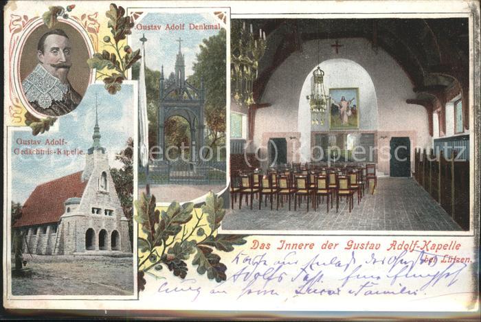 Luetzen Gustav Adlolf-Kapelle innen und aussen