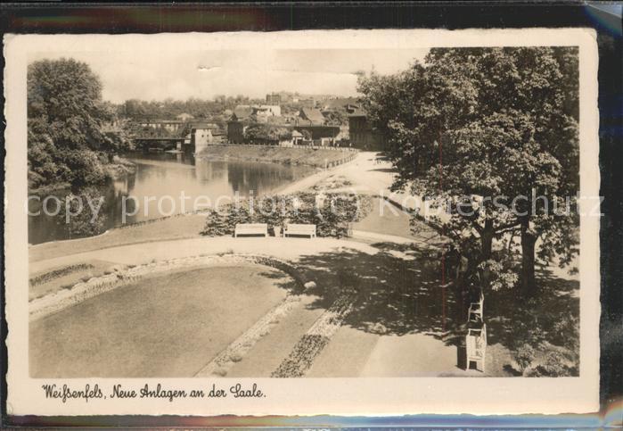 Weissenfels Saale Neue Anlagen an der Saale