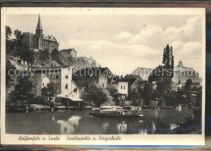 Weissenfels Saale Saale Bergschule