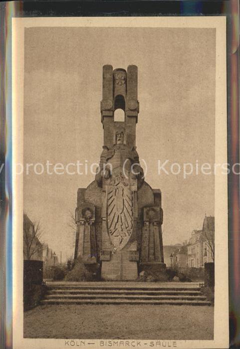 Koeln Rhein Bismarck-Saeule