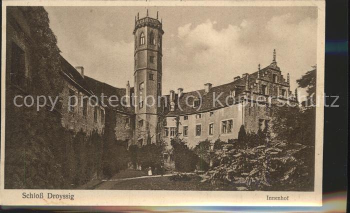 Droyssig Schloss Innenhof