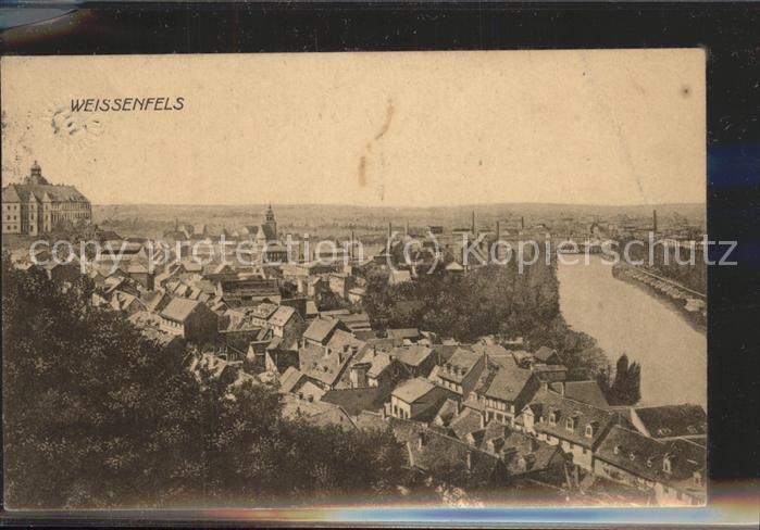 Weissenfels Saale Panorama mit Saale