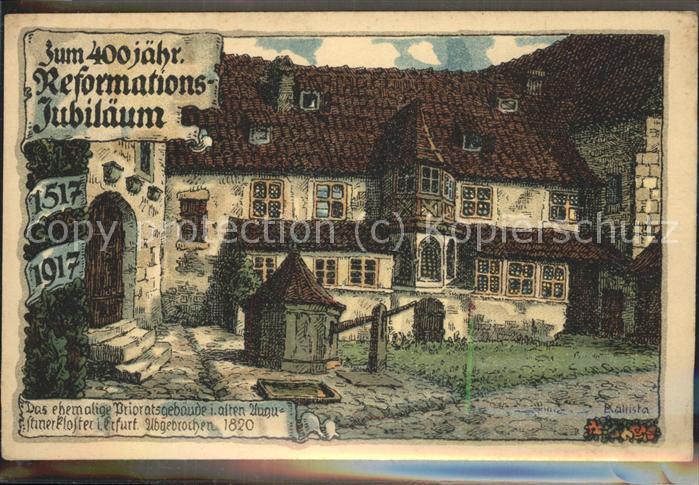 Erfurt Kloster 400 Jahre Reformationsjubiläum