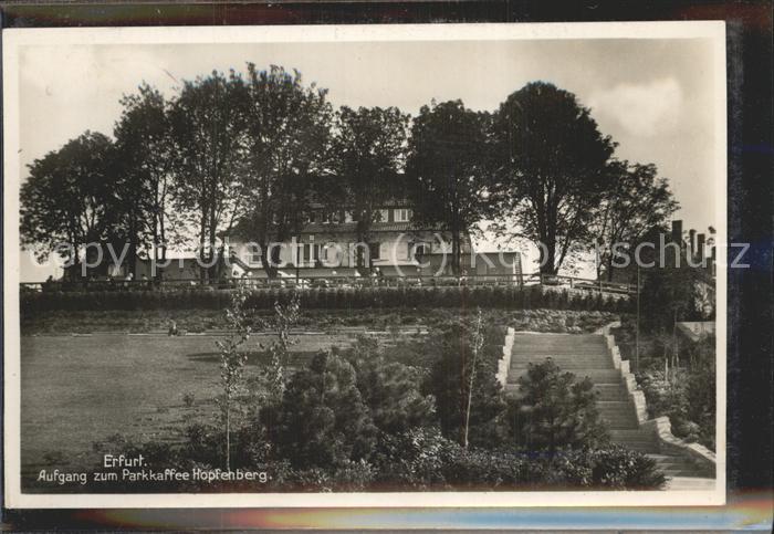 ERFURT  CITY Parkkaffee Hopfenberg