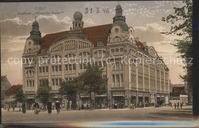 ERFURT  CITY Kaufhaus Roemischer Kaiser