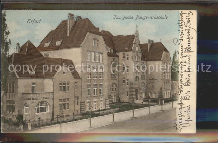 Erfurt Königliche Baugewerbeschule