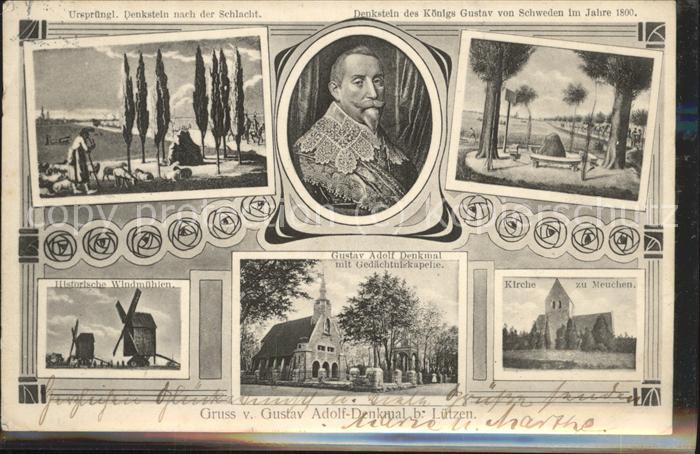 Luetzen Gustav Adolf-Kapelle und Denkmal Kirche