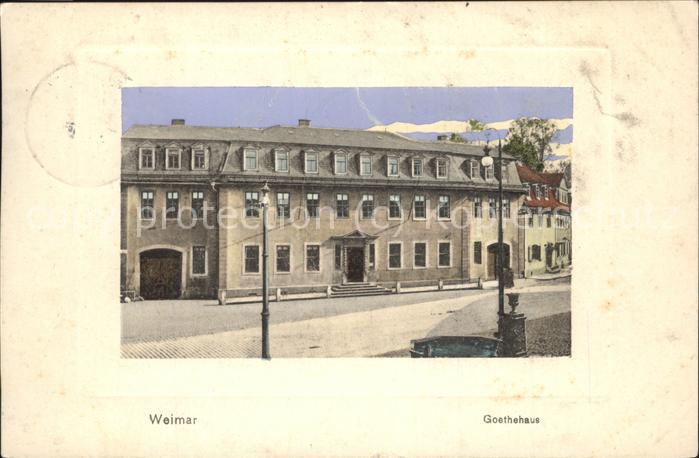 Weimar Thueringen Goethehaus
