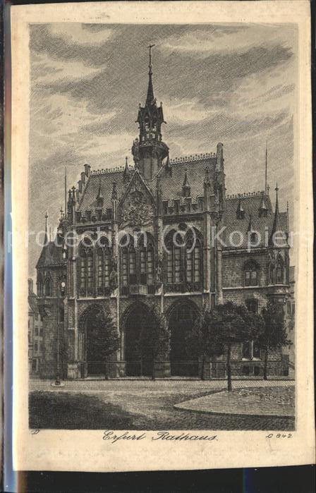 ERFURT  CITY Rathaus