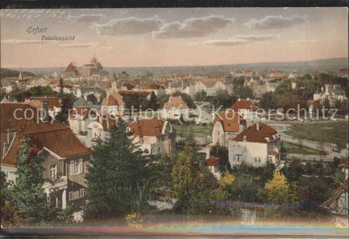 ERFURT  CITY Totalansicht