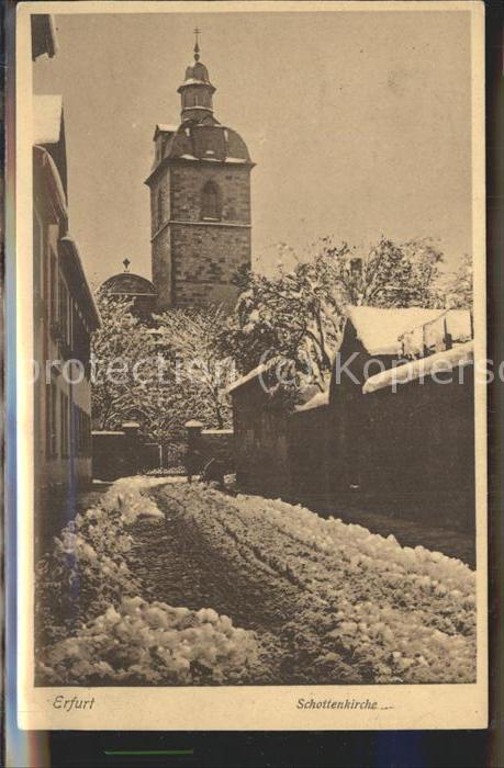 ERFURT  CITY Schottenkirche