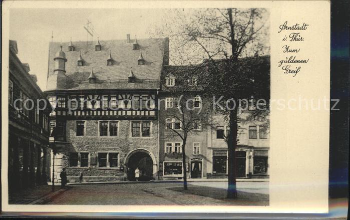 Arnstadt Ilm Zum gueldenen Greif