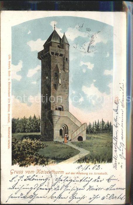 Arnstadt Ilm Kaiserturm Alteburg