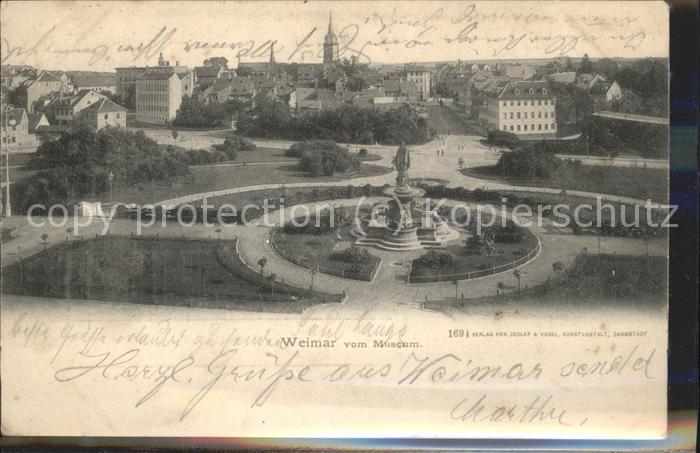 Weimar Thueringen Teilansicht