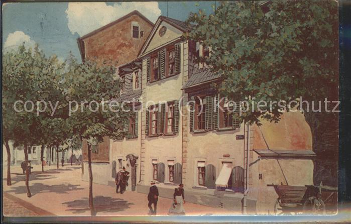 Weimar Thueringen Schillerhaus